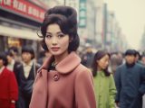 1960年のストリートスナップ　埼玉県　三郷市　#ストリートスナップ　#AI美女　　