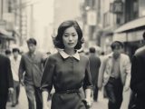 1965年のストリートスナップ　大阪府　泉佐野市　#ストリートスナップ　#AI美女　　