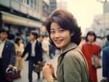 1969年のストリートスナップ　埼玉県　坂戸市　#ストリートスナップ　#AI美女　　
