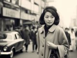 1962年のストリートスナップ　徳島県　徳島市　#ストリートスナップ　#AI美女　　