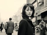 1966年のストリートスナップ　茨城県　水戸市　#ストリートスナップ　#AI美女　　